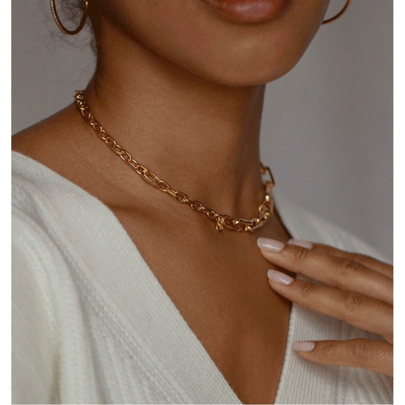 MONICA VINADER Alta Capture Mini Link Charm Bracelet O/S - Picture 12 of 12